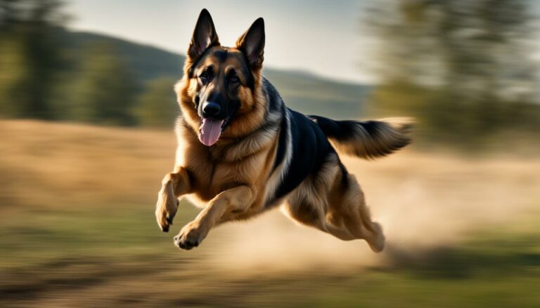 german shepherd top speed