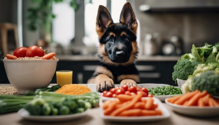 dietary guidance for young dogs