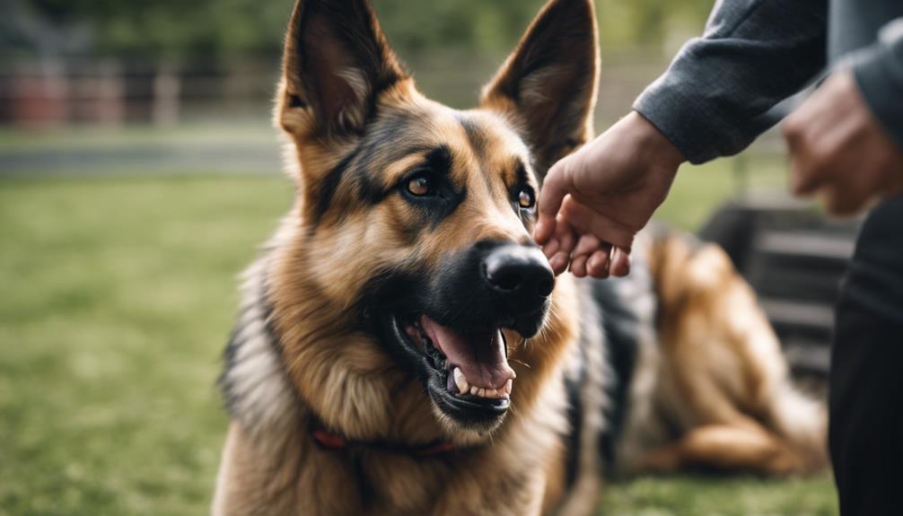 german shepherd mix behavior