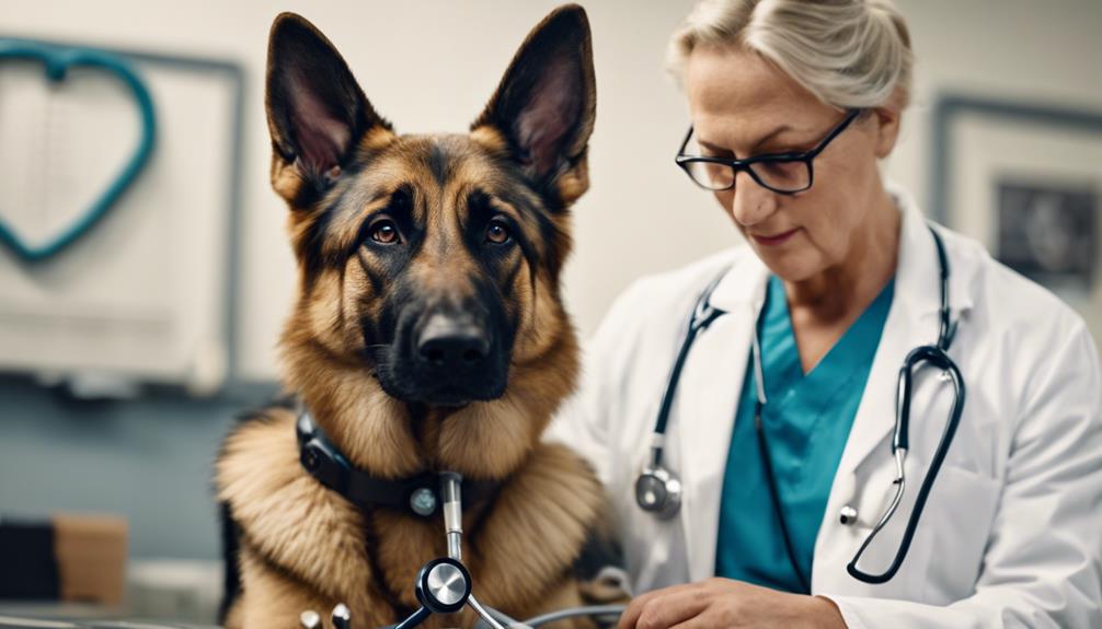 german shepherd mix health