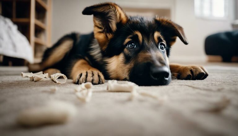 german shepherd mix puppies behaviors