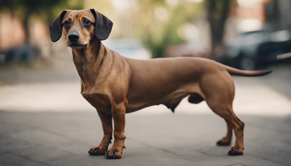 hybrid breed mastiff dachshund