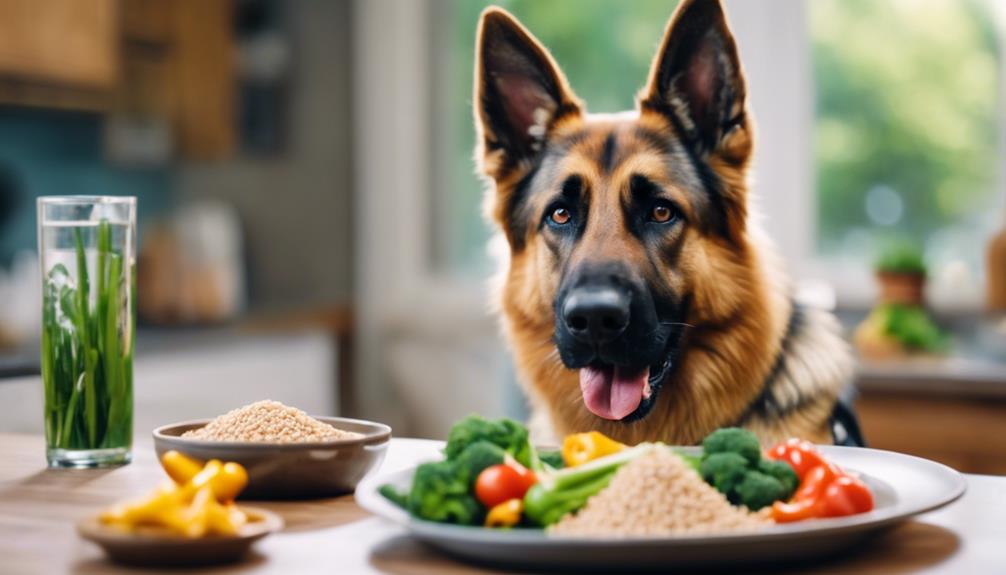 nutrition for german shepherds