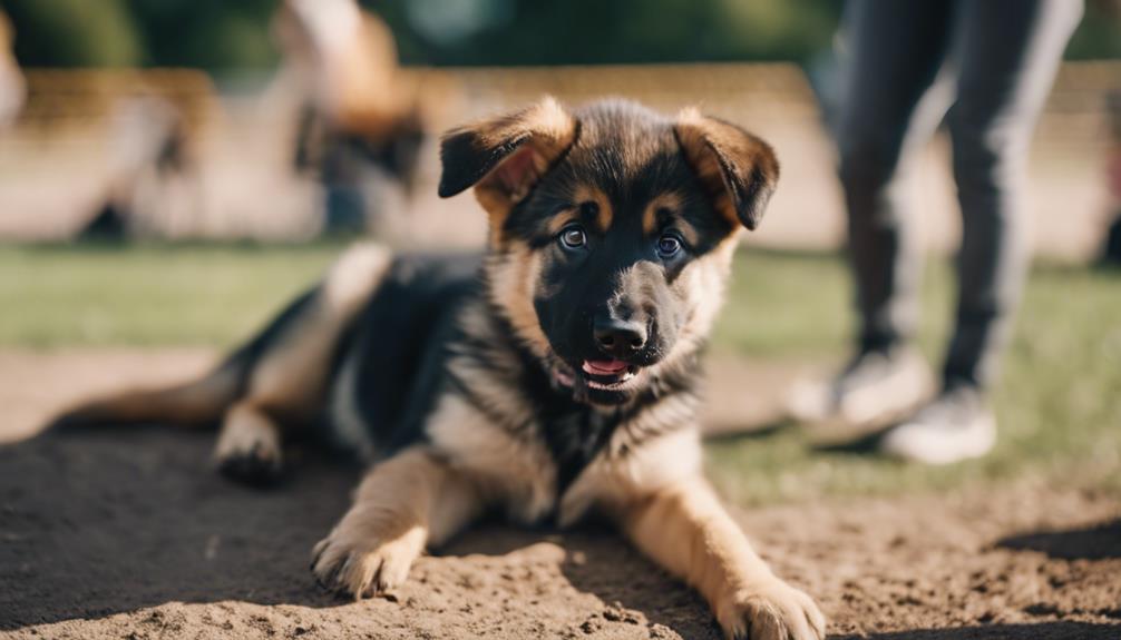 puppy playtime with friends