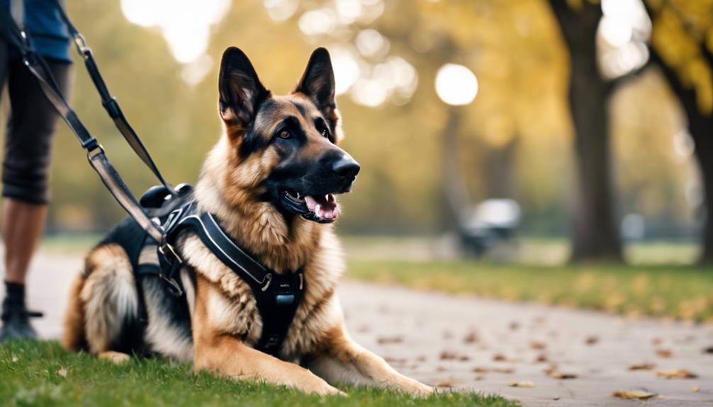 reactive german shepherd management