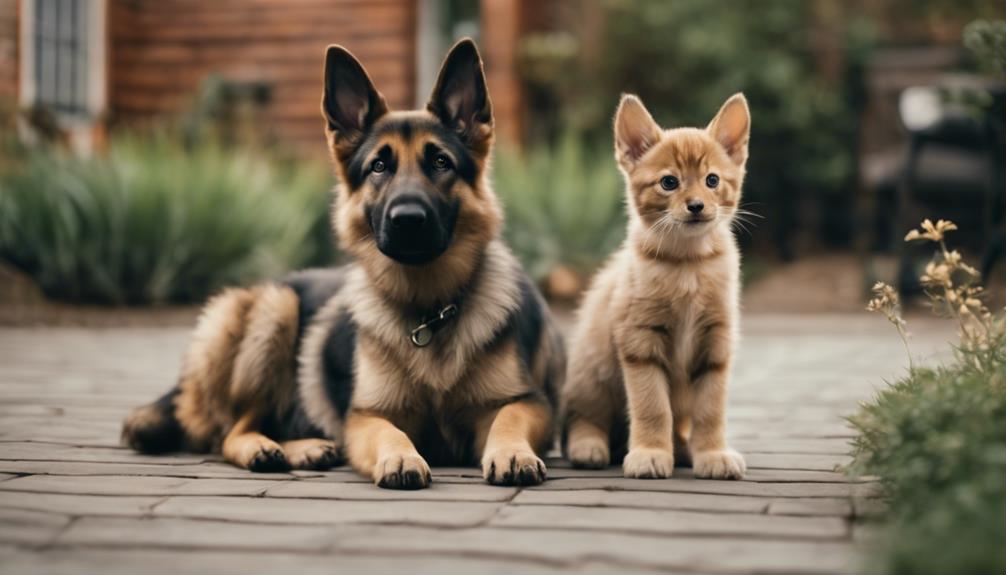 socializing puppies with animals