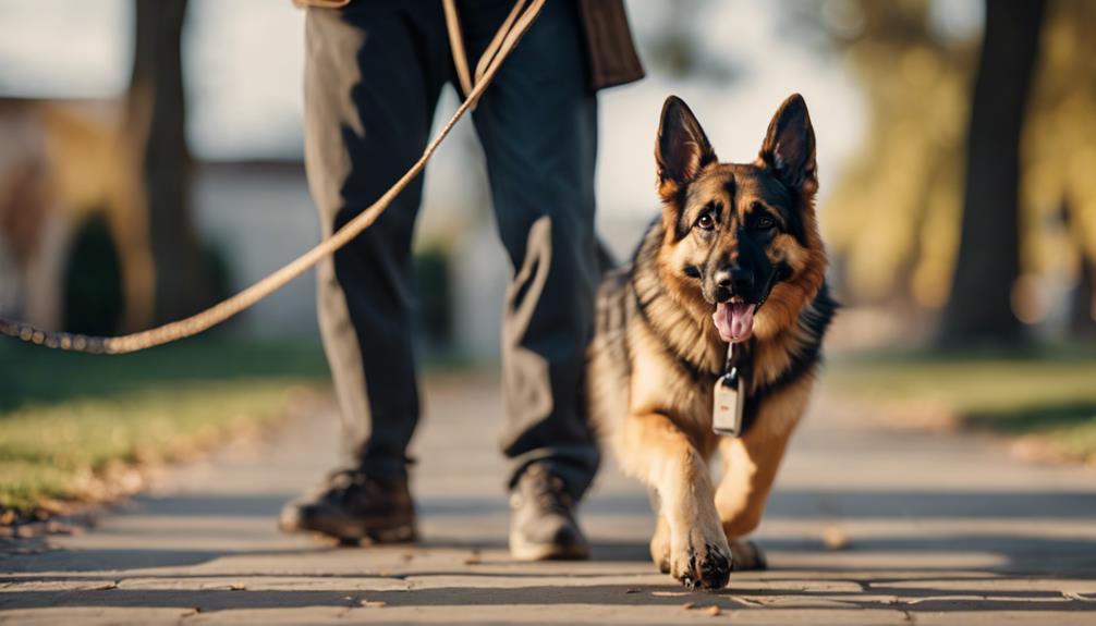 training a german shepherd