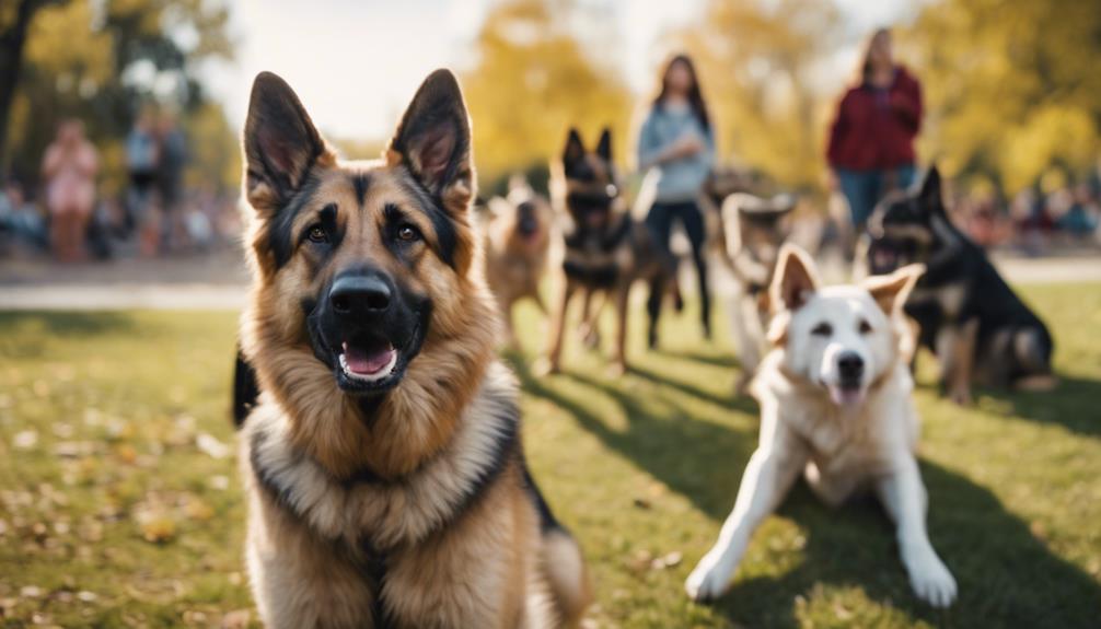 training a german shepherd