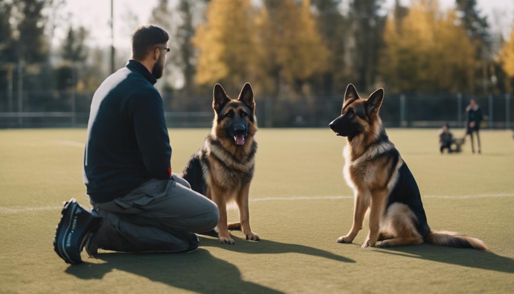 training german shepherd mixes