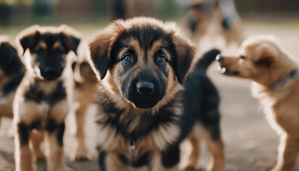 training german shepherd puppies