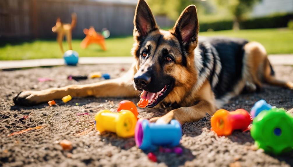 training german shepherds with tricks